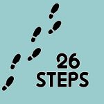 26 Steps logo